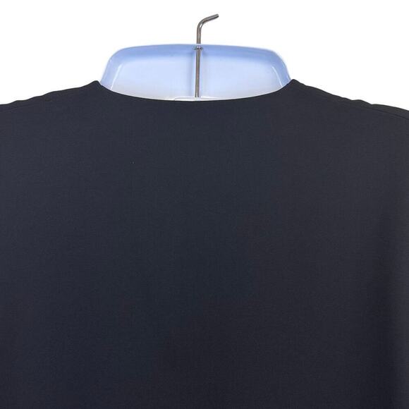 New OAK + FORT V-Neck Front Panel Midi Dress Pockets Minimalist Langenlook Sz S - Picture 9 of 12